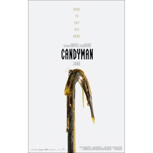 D0863 Candyman Movie Silk Fabric Poster Art Decor Indoor Painting Gift