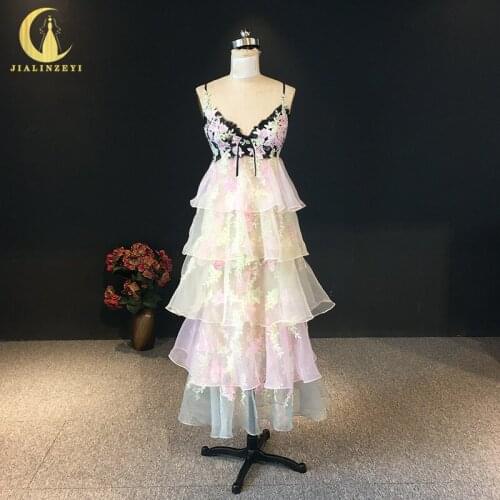 Женские платья ниже колена JIALINZEYI China At AliExpress