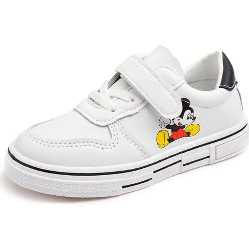Disney Mickey Mouse 2021 summer childrens shoes boys and girls fashion cartoon Mickey kids running sneakers boys casual shoes