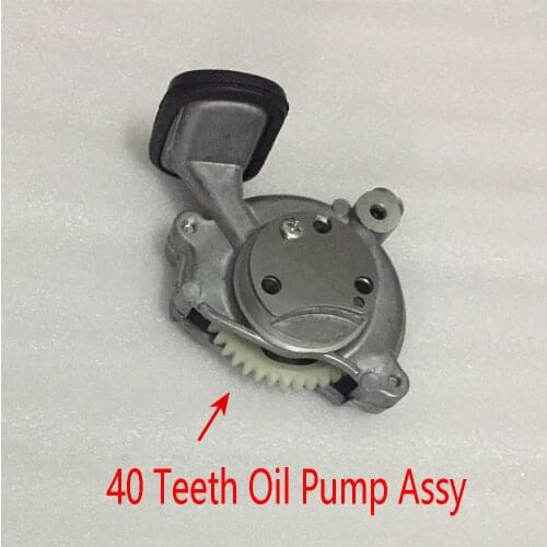 E0445 Motorcycle Engine Oil Pump for DD250 CA250 CB250 40 Teeth Oil Pump Assy Spare Parts Dirt Pit Bike Atv Quad Go Kart