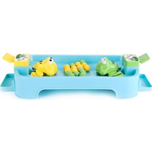 Desktop Board Game Hungry Frogs Eating Beans Games Checkerboard Children Parent-child Interaction Classic Interactive Toys