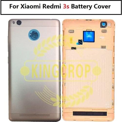 New Metal Back Cover Battery Door Case Housing with logo For Xiaomi redmi3S redmi 3S free shipping