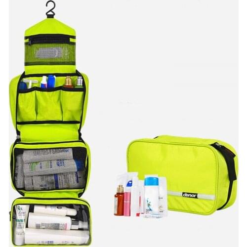 New Hanging Toiletry Bag Travel Toiletry Wash Organizer Kit for Men Women Cosmetics Make Up Sturdy Hanging Hook Shower Bags