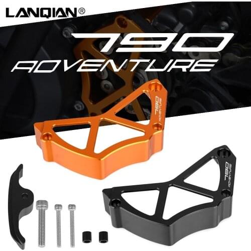 Motorcycle Front Sprocket Protector Chain Guaud Cover For 790Adventure 890Adventure 790 890 ADV ADVENTURE R S 2019 2020 2021