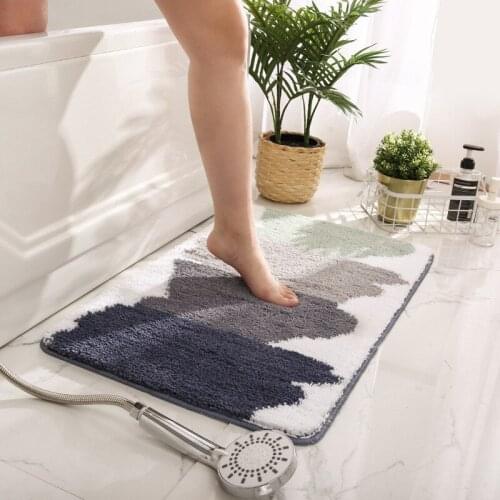 Nordic Rugs Bathroom Carpet Anti Slip Geometric House Entrance Carpets Kitchen Rug Floor Mats Welcome Doormat Home Decor