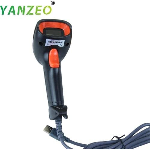 10PCS Yanzeo C2000 2D USB Wired Reader QR code Laser scanner PDF417 Supermarket Handhold Barcode Scanner