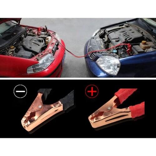 Heavy Duty 500AMP 2M Car Battery Jump Leads Cables Jumper Cable For Car Van Truck