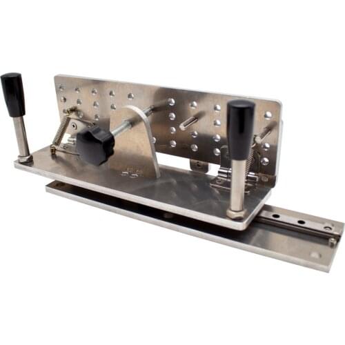 Universal Knife Sharpener Jig Belt Sander Knife Jig Sharpening Locator DIY Handheld Knife Sharpening Clip With 260MM Moving Rail