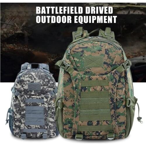 REJS LANGT Tactical Mens Backpack Large Capacity Outdoor Sport Backpacks Oxford Bag Waterproof Hiking Travel mochila tactica