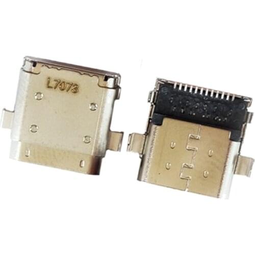 2Pcs Micro Usb Charger Charging Port Plug Dock Connector For Xiaomi Notebook Mi Air Pro 15.6 Inch 171501-AQ 171501-AF Type-c