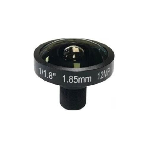 1 / 1.8 Inch 1.8mm focal length 5MP MTV lens fish eye lens digital network HD small lens monitoring lens huidongbao M12 lens