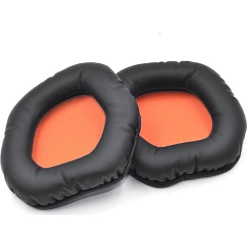 1Pair Replaced Soft Leather Earpads Memory Foam Ear Cushions Cover for ASUS STRIX 7.1/2.0/PRO/DSP Wireless Headphones