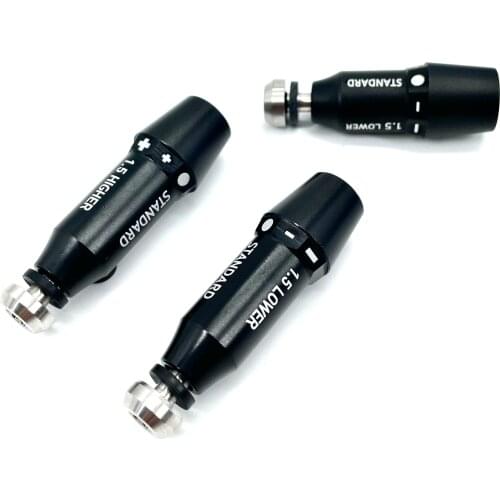 Golf Shaft Sleeve Adapter for PXG GEN1 GEN2 0811 XF,Driver/Fairway Wood/Iron Club .335/.350/.370 Adapter Black 1pc