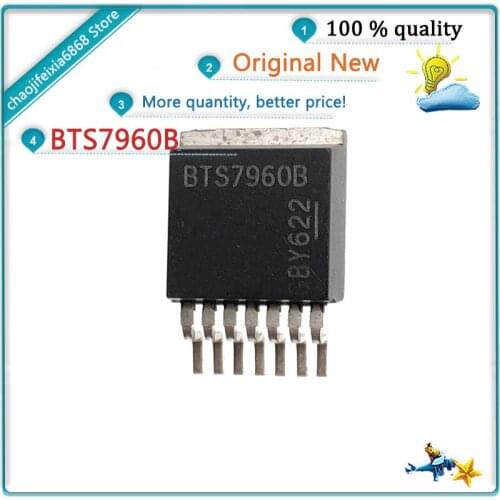 10pcs-50pcs/lot! BTS7960B TO-263 BTS7960 TO263 7960B 7960 Motor drive control chip NEW ORIGINAL