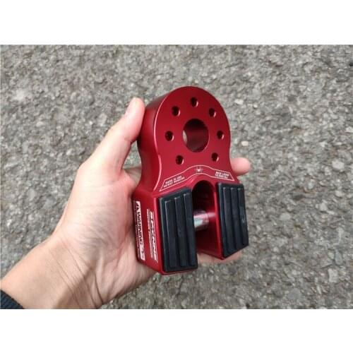 10T Winch Hook Rope Trailer Hook Connector Flat Shackle Mount Aluminum Alloy Rescue Trailer Hook Connector