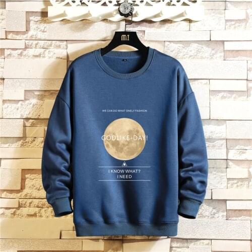 2021 Solid Color Print Hip Hop Streetwear Sweatshirt MenS Black White Hoodies Spring Autumn Casual Streetwear Clothes