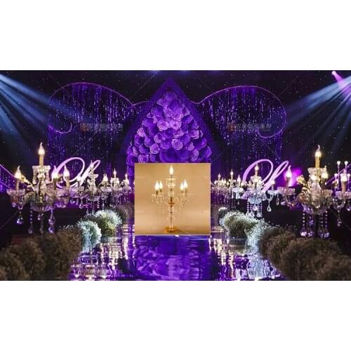 75cm(H) Wedding candelabrum table decoration candlestick Road Leads Event Supply