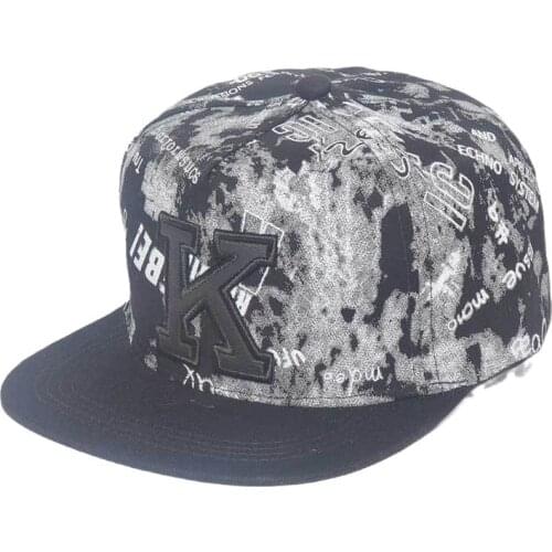 Hip-hop Baseball Cap Hat Men and Women Korean Style Peaked Cap Hip-hop Trend Personality Flat-brimmed Hat