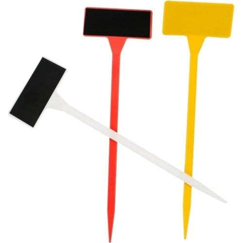 Flowers Types Plant Markers on Stake Horticultural Planting Name Tags Can Insert Soil Directly Labels Home Garden Tags