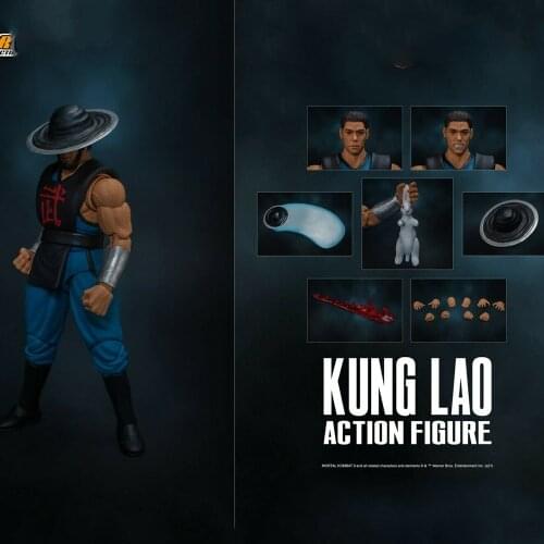 DCMK06 1:12 Storm Toys Kung Lao Mortal Kombat Collectible Toys 6" Inch Full Set Action Figure Pre-sale Item