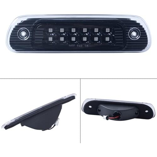 Smoke clear High Mount Auto Led Tail Rear Brake Stop Warning Lamp Light Third 3rd Brake Light for 1999-2004 JEEP GRAND CHEROKEE