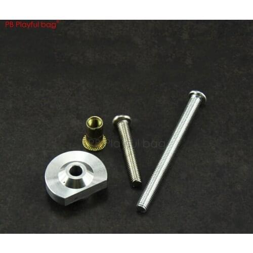Playful bag Outdoor CS Jinming 9 Jingji SLR buffer tube screw accessories Gel ball gun buffer tube upgrade material parts QF48