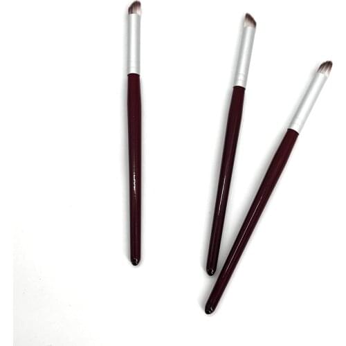 Gradient Nail Brush Art Brushes For Manicure Uv Gel Polish Draw Paint Pen Nail Tool Set Wood Handle Nylon Hair Red Draw Manicure