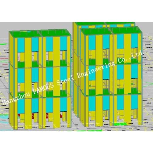 Commercial High Rise Steel Structure Building Architectural and Structural Engineering Designs Consulting