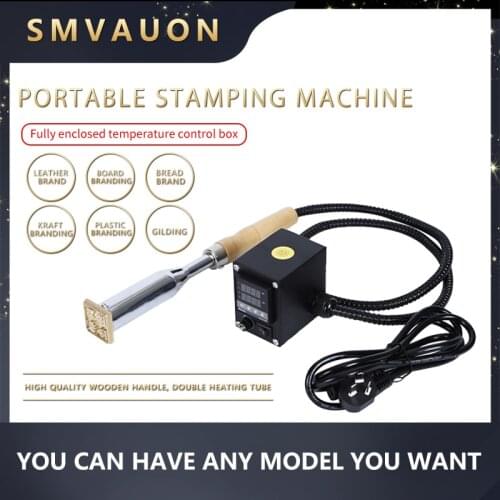 Hot Stamping Machine Portable Leather Cooling Leather Knife Mold Logo Trademark Hot Stamping Machine Must Buy