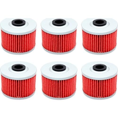 1/3/6pcs Motorcycle Oil Filter for HONDA TLR250 1985-1987 TRX250 TRX 250 FOURTRAX 1985-1986 TRX700XX 2008-2009 XBR500 1985-1988