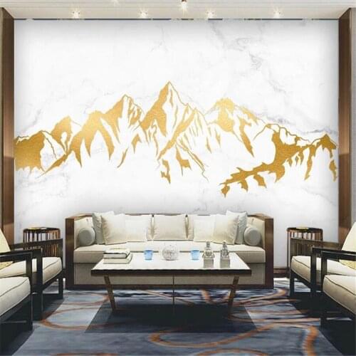Custom 3D Mural Wallpaper Marble Jazz White Living Room Bedroom Background Wall Decorative Painting Wallpaper