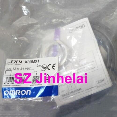 OMRON E2EM-X30MX1 Authentic original Proximity switch Proximity sensor 12-24VDC 2M