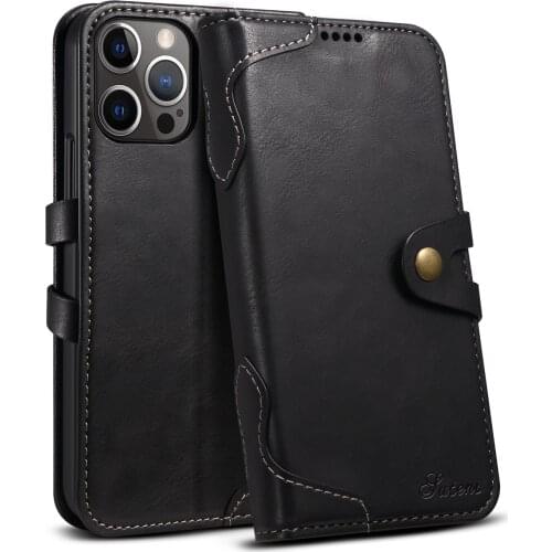 Luxury Leather Case For Apple Iphone 13 12 Pro Max Cowboy Skin Flip Cover Wallet Book Cases For Iphone 13 12 Mini Funda Coque