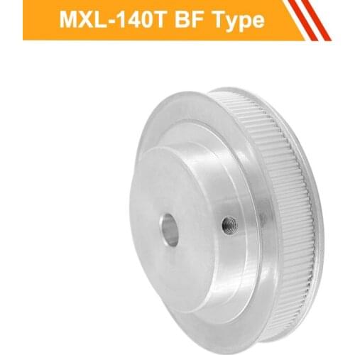 MXL 140T Timing Pulley Wheel 11mm Belt Width MXL Type Tooth Belt Pulley 8/10/12mm Bore Gear Pulley for CNC Machine