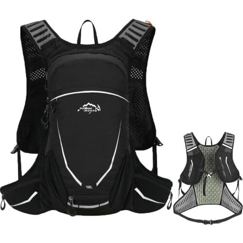 18L Running Bag Bicycle Running Backpack Cycling Hydration Rucksack Men Sport Bag Waterproof Riding Outdoor sports bag