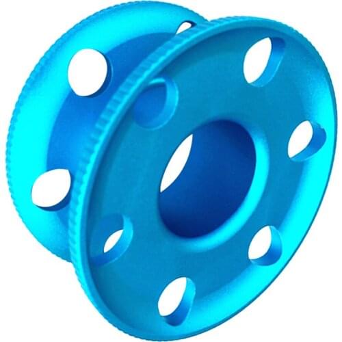 Ultralight Small Compact Aluminum Alloy Scuba Diving Finger Spool Dive Reel Guide Line Spool for Diving Aapplications