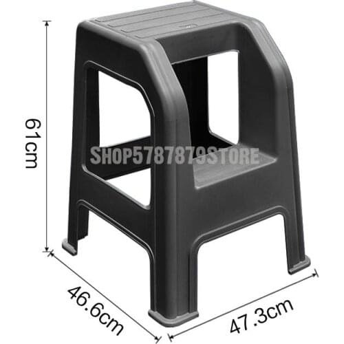 Car Wash Stool In Car Beauty Shop Plastic Two-step Stool High-low Stool Construction Step Two-step And Three-step Special Ladder