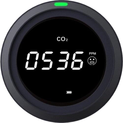Smart Air Quality Detector, High Sensitivity Carbon Dioxide Detector, Portable CO2 Gas Analyzer,for Home Car Agriculture