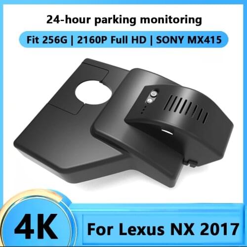 Dash cam 4K car 24h Parking Monitoring camera For Lexus NX Series NX300H NX200T 4WD F SPORT HD Night Vision Dash camera Special