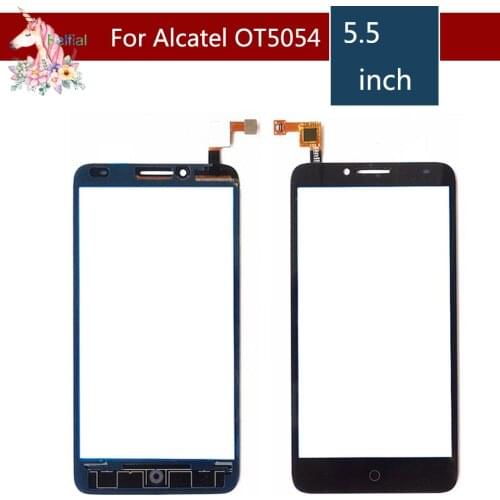 10pcs/lot For Alcatel One Touch Fierce XL 5054D 5054 OT5054 OT-5054 Touch Screen Digitizer Sensor Outer Glass Lens Panel