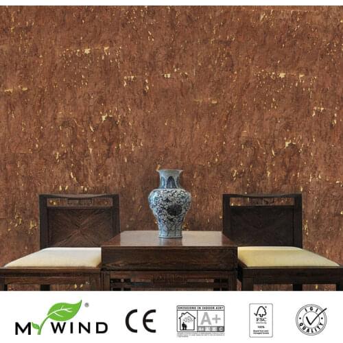 3D Wallpaper In Roll Home Decor Classic 2019 MY WIND burlywood Brown Wallpapers Luxury 100% Natural Material Safety Innocuity