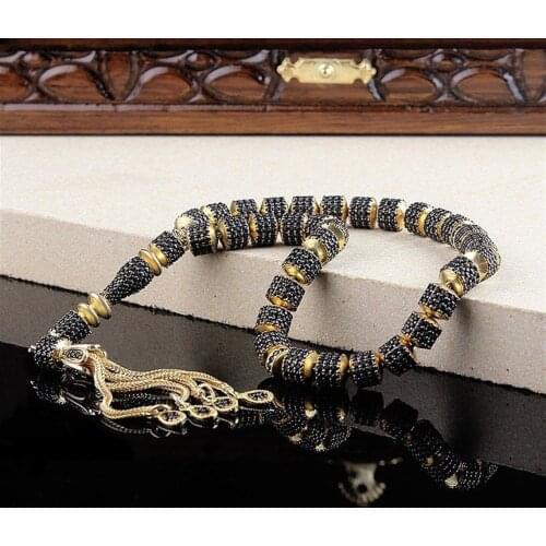 925 Sterling Silver Rosary Zircone Stone Tasbih Special Design Islamic Gift, Masterwork Muslim Prayer Beads 33 Piece