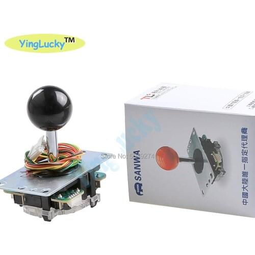 Sanwa Joystick Original Japan JLF-TP-8YT Fighting rocker with Topball and 5pin wire for Jamma arcade game