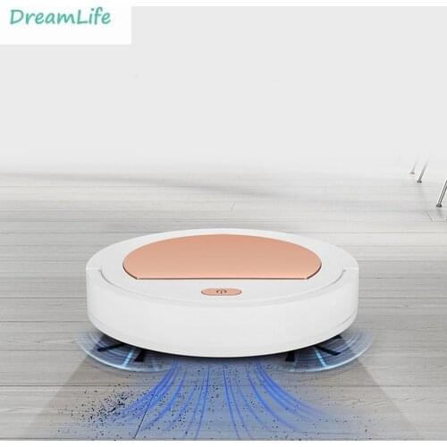 Automatic Smart Robot Vacuum Cleaner Mopping Sweeping Suction Cordless Auto Dust Sweeper Machine Anticollision for Home Cleaning