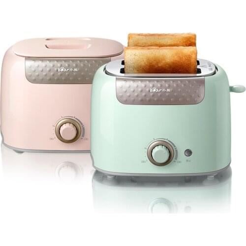 Little bear Household Toaster With 2 Slices Slot Automatic Warm Multifunctional Breakfast Bread baking Machine 680W Toast Maker