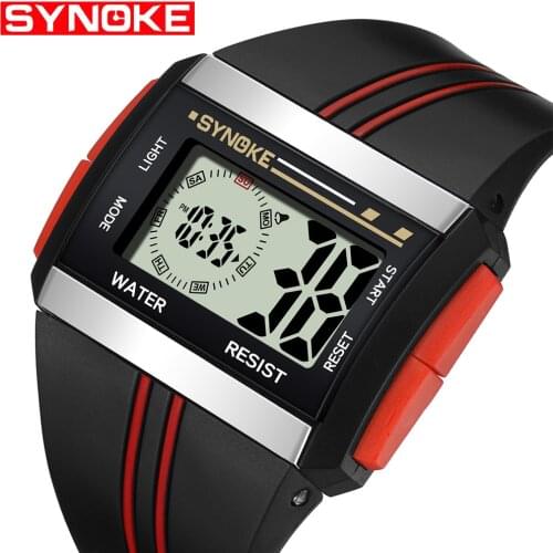 Creative Square Men Sport Watch Multifunction Luminous Waterproof Digital Wrist Watches Unique Outdoor Casual Clock reloj hombre