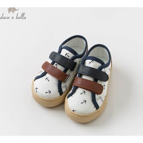 DB13748 Dave Bella spring baby boy casual print brand shoes