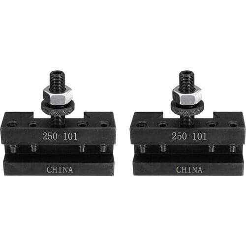 JFBL Hot 2PCS Quick Change Turning and Facing Holder 250-101 for Lathe Tool Post Holder