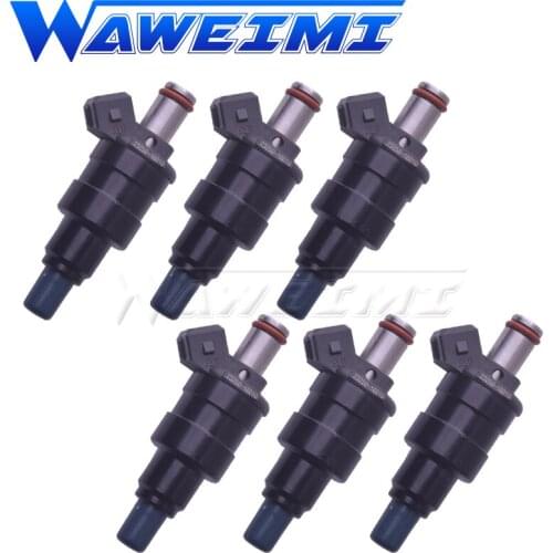 WAWEIMI 6 Pieces Fuel Injector Nozzle Valve OE 23250-16010 For TOYOTA COROLLA AE86 1983-1987 2325016010