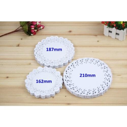 Competitive Price for White Paper Lace Doilies Wedding Decoration Party Supplies Placemat Cake Paper Doyleys